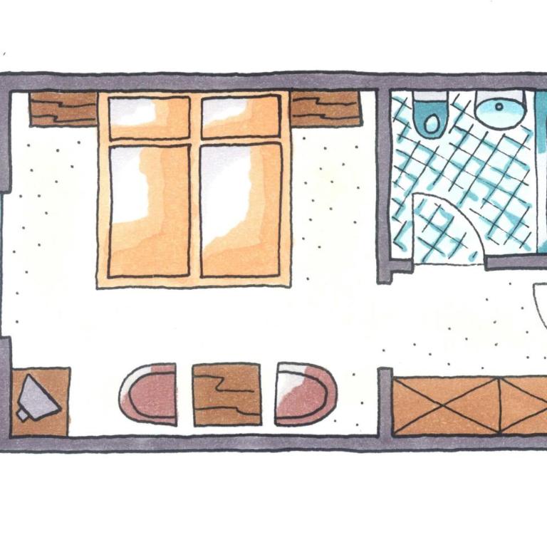Hotel Nova - Standard Doppelzimmer mit Balkon - 1