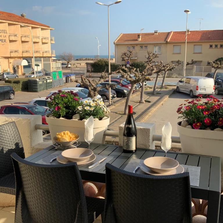 Villa Magaly T4 à 50 m de la plage et de Valras centre avec linge de lit et ménage inclus - Appartamento con 2 Camere da Letto e Vista Mare - 7