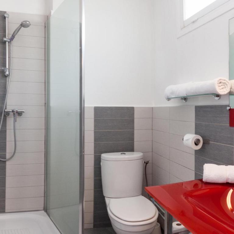 Hôtel le Chardon Bleu - Chambre Double avec Terrasse - 2e Étage - 2