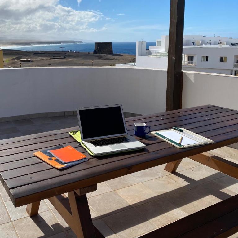 Penthouse Meerblick Cotillo - Estudio Deluxe con cama grande - 1
