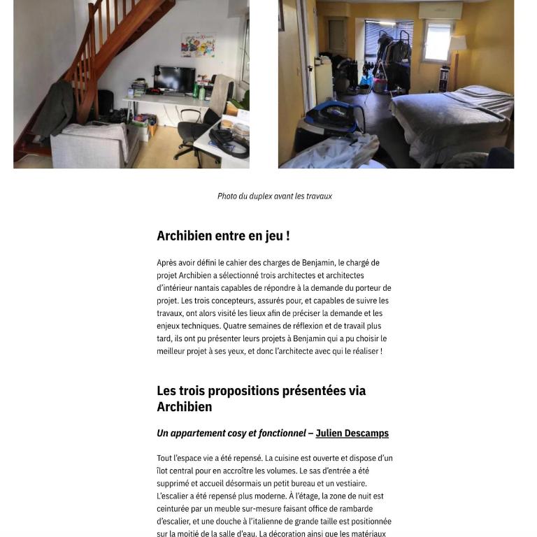 Sublime duplex Nantes Cathédrale - Appartement 1 Chambre - 23