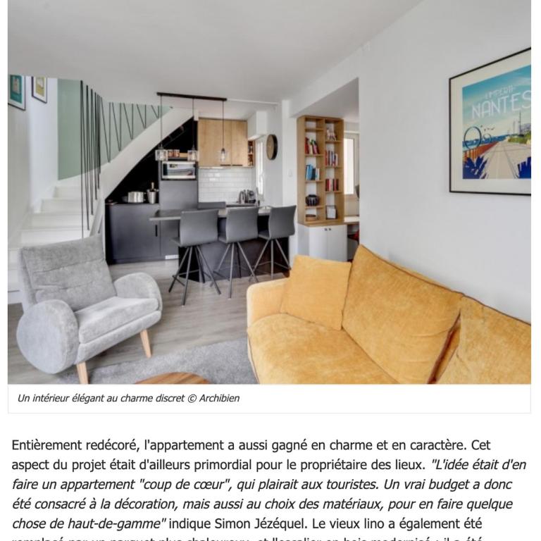 Sublime duplex Nantes Cathédrale - Appartement 1 Chambre - 31