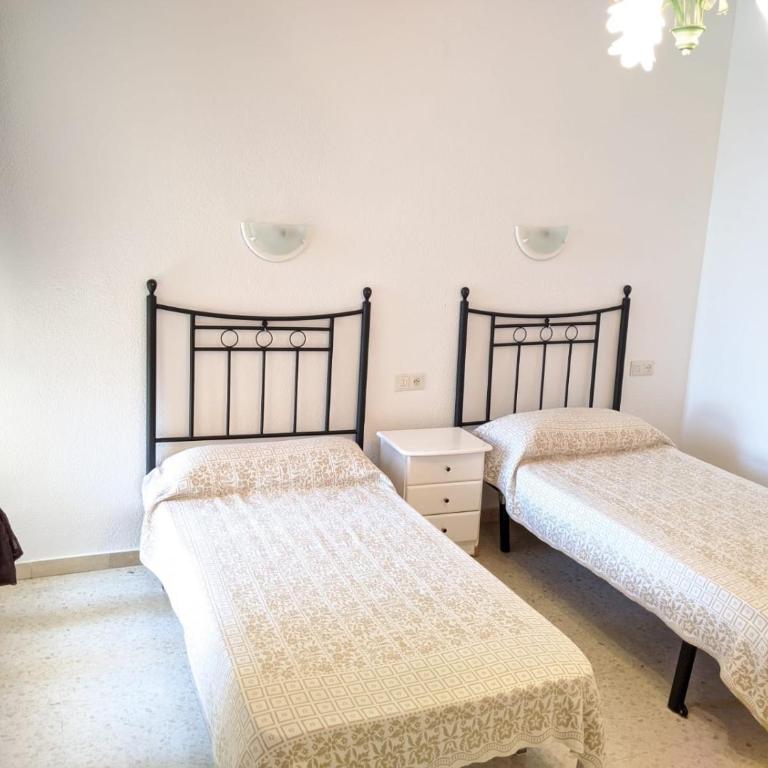 Estepona primera línea de playa, apartamento 2-4 personas - Apartamento con vistas al mar - 18