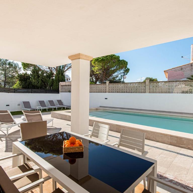 A perfect location villa for holidays with AC and private pool - Casa de 4 dormitorios - 4