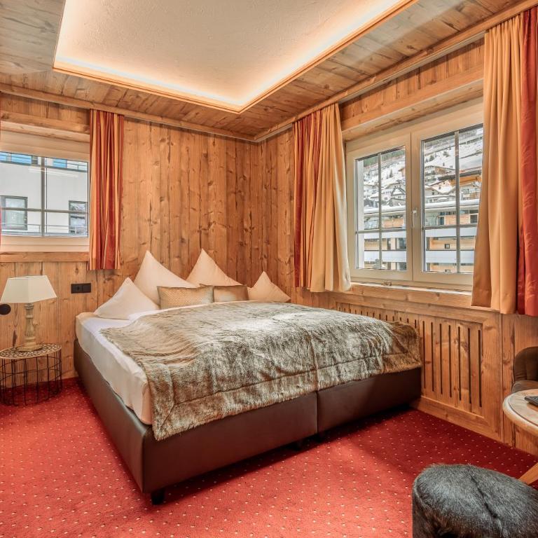 Fortuna Apart Hotel B&B - Standard Zweibettzimmer mit Bergblick - 1
