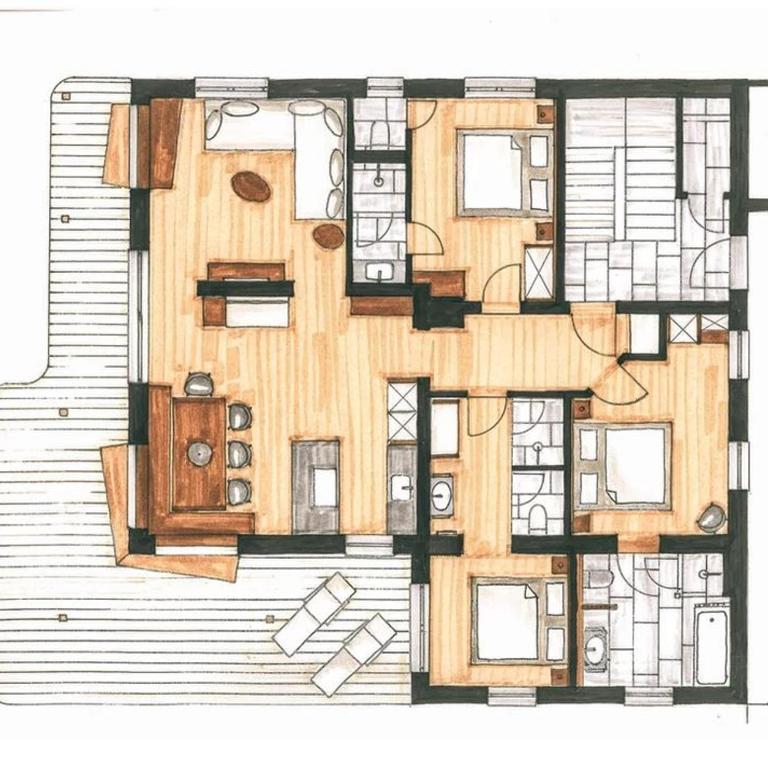 designchalets auf 685 - Apartment mit 3 Schlafzimmern - 18