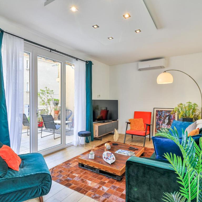 Canopée - Toulon Mourillon - 800m des plages et place de parking privé - Apartment mit 2 Schlafzimmern - 1