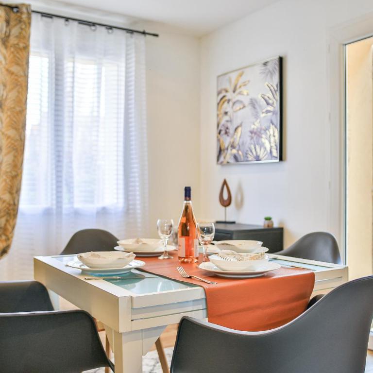 Canopée - Toulon Mourillon - 800m des plages et place de parking privé - Apartment mit 2 Schlafzimmern - 13