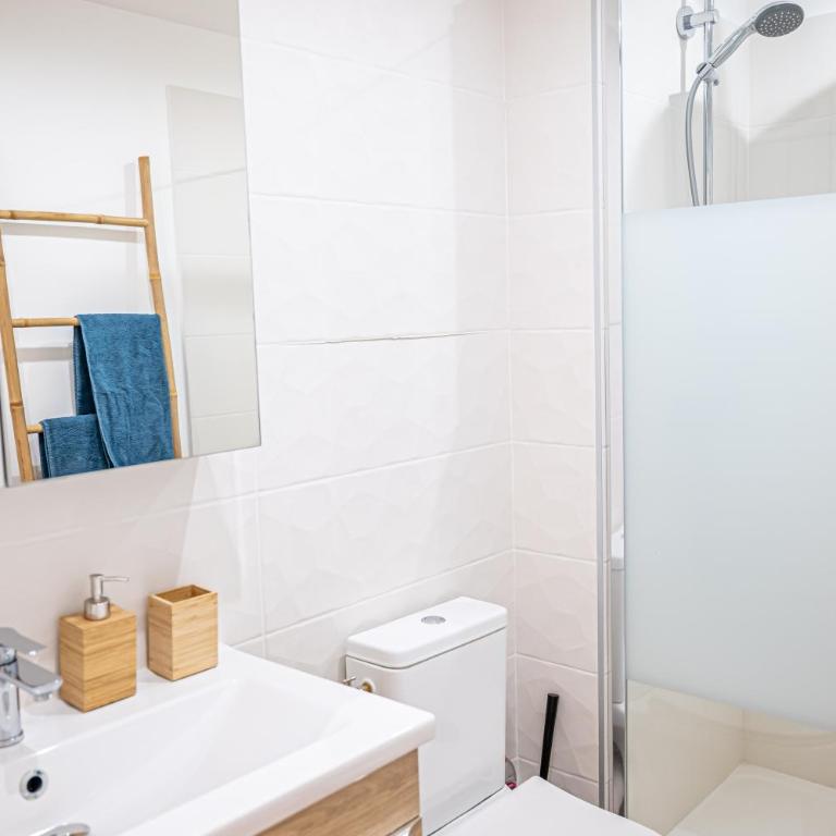 Appartement à quelques pas de la mer WIFI CLIM PARKING - Apartment mit 1 Schlafzimmer - 12