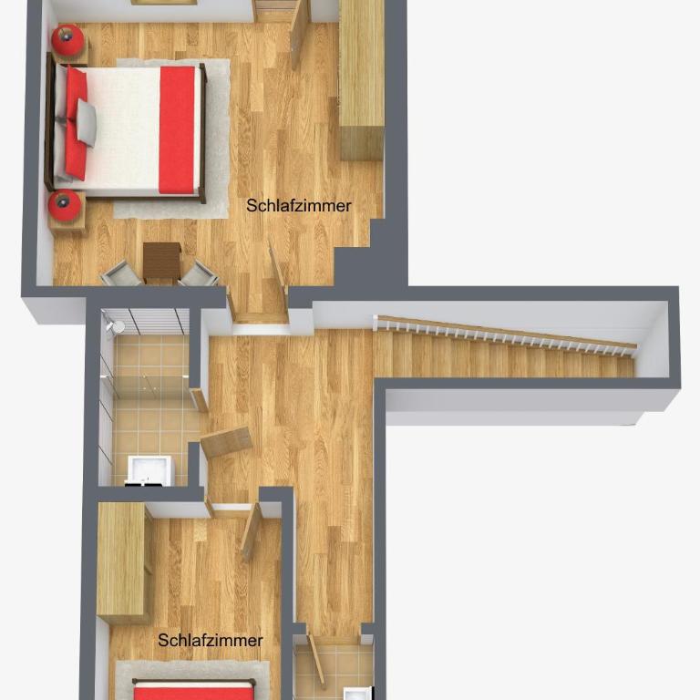 Das Wetterstein - Apartment - auf 2 Etagen - 57