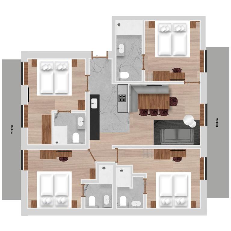 Hofgut Wagrain Apartment & Lifestyle Resort - Apartment - 1