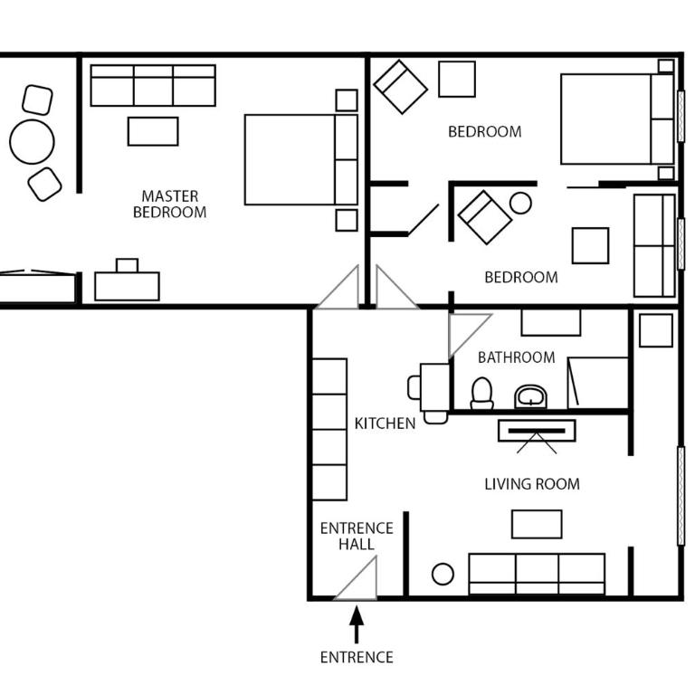 Sava SQUARE Apartment - Apartman sa 3 Spavaće Sobe - 37