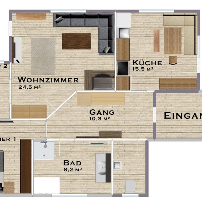 Alp Chalet Appartement - Deluxe Apartment - 4