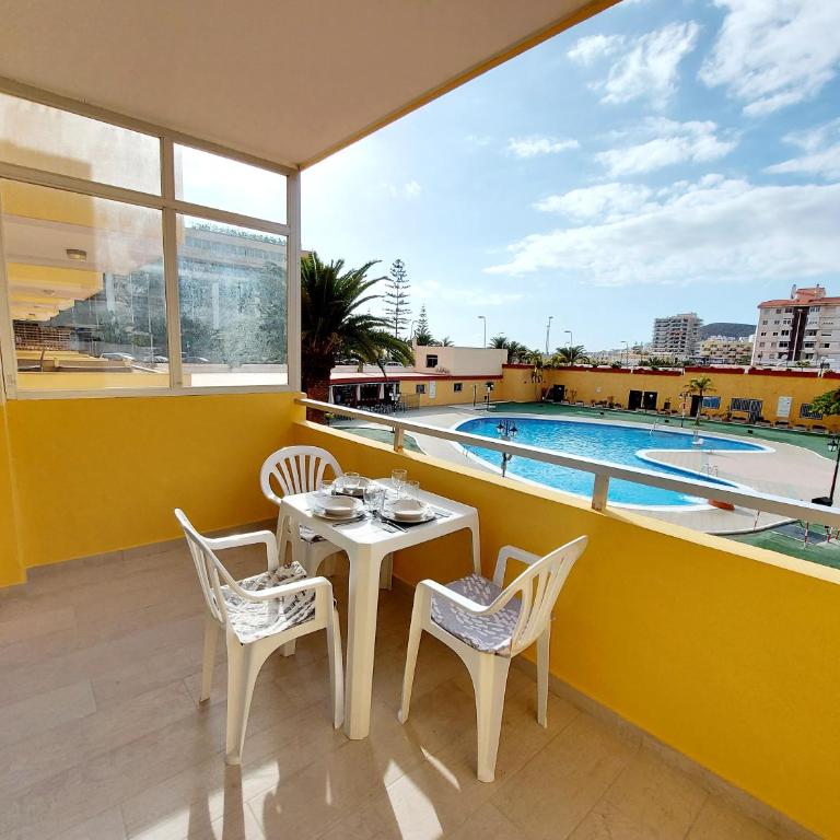 Sunny Cozy Nice Apartment LosCristianos WiFi,Pool - Apartamento de 1 dormitorio - 9