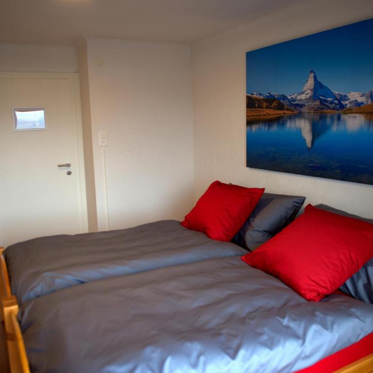 Auberge Les Rangs - Dreibettzimmer mit Gemeinschaftsbad - 2