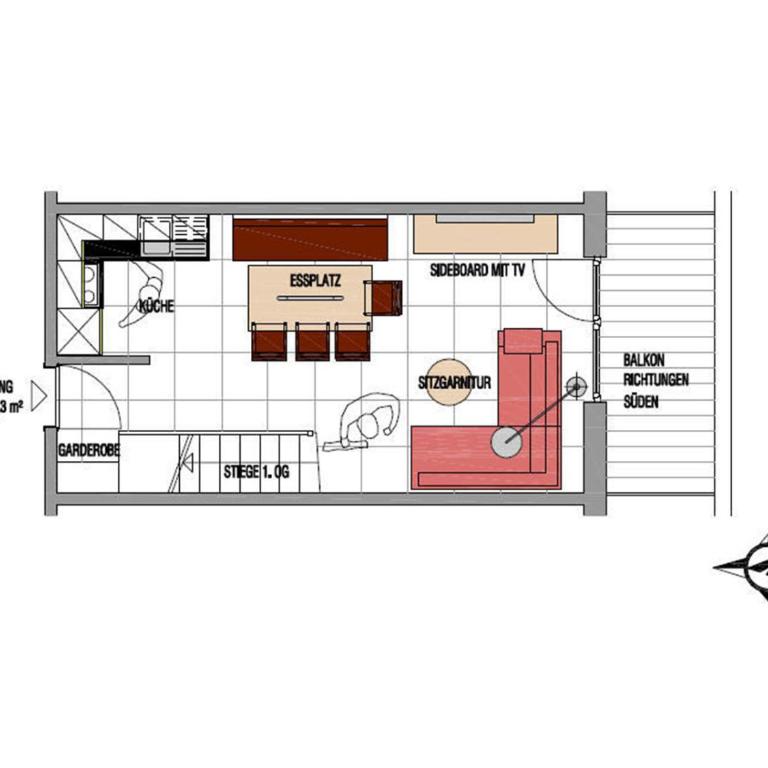 Ferienwohnung Königsleiten 90 - Top 13 - Appartamento con 2 Camere da Letto - 18