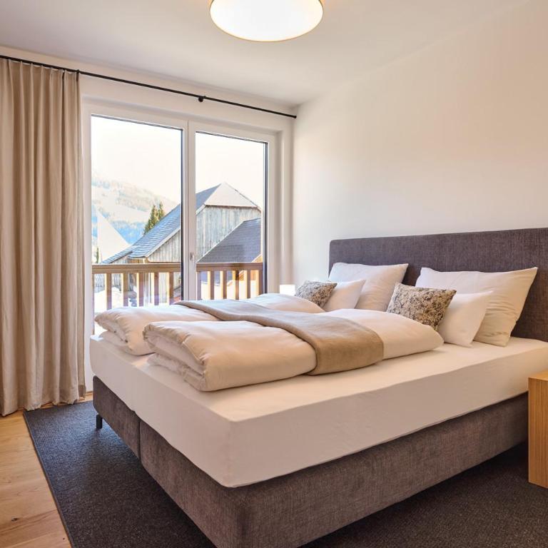 die Tauplitz Lodges - Alm Lodge A3 by AA Holiday Homes - Apartment mit Blick auf die Berge - 13