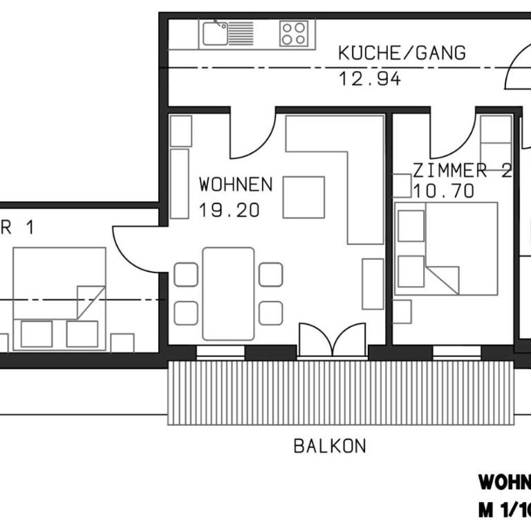 Georg Mayer Haus - Apartment 7 mit 2 Schlafzimmern - 2