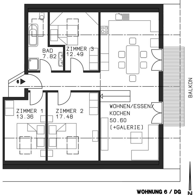 Georg Mayer Haus - Apartment mit 3 Schlafzimmern 6 - 7
