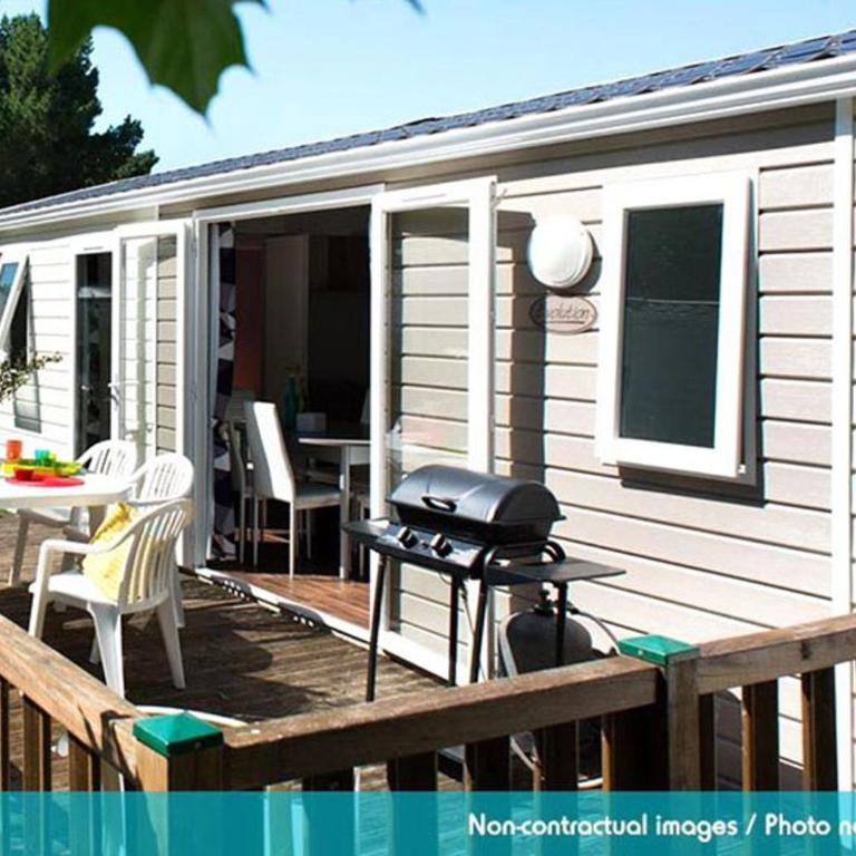 Camping Officiel Siblu le Montourey - Mobile Home 3 Chambres 8 Personnes « Bien-Être Signature » Avec Climatisation - 23