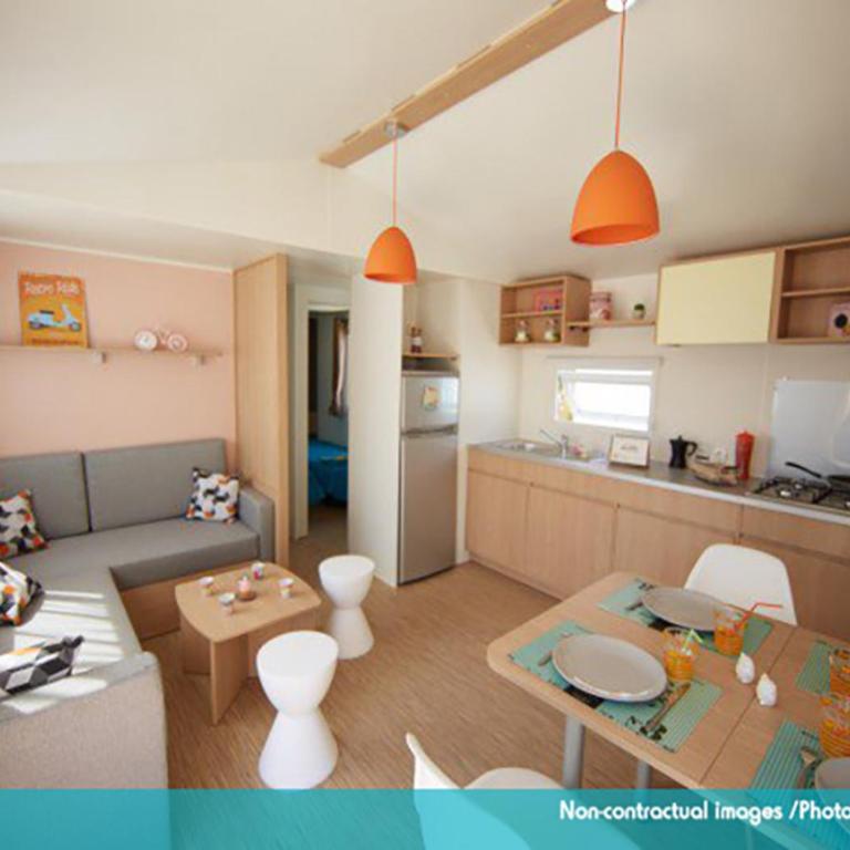 Camping Officiel Siblu le Montourey - Mobile Home 3 Chambres 8 Personnes « Bien-Être Signature » Avec Climatisation - 16
