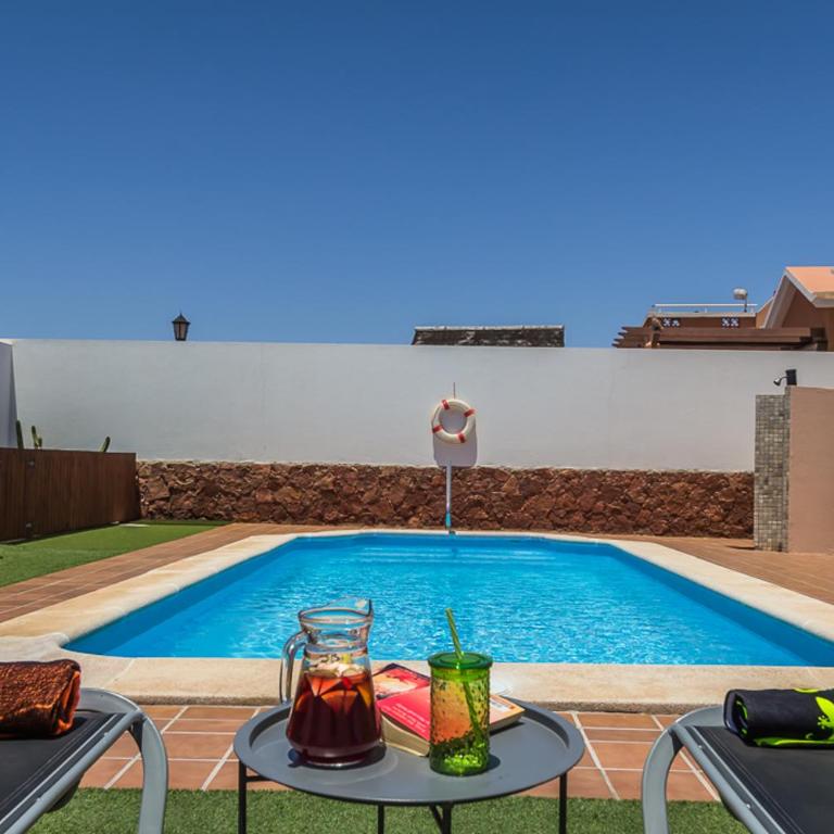 Villa with private pool, near beach and golf Caleta de Fuste- Villa Charlotte - Villa con piscina privada - 8