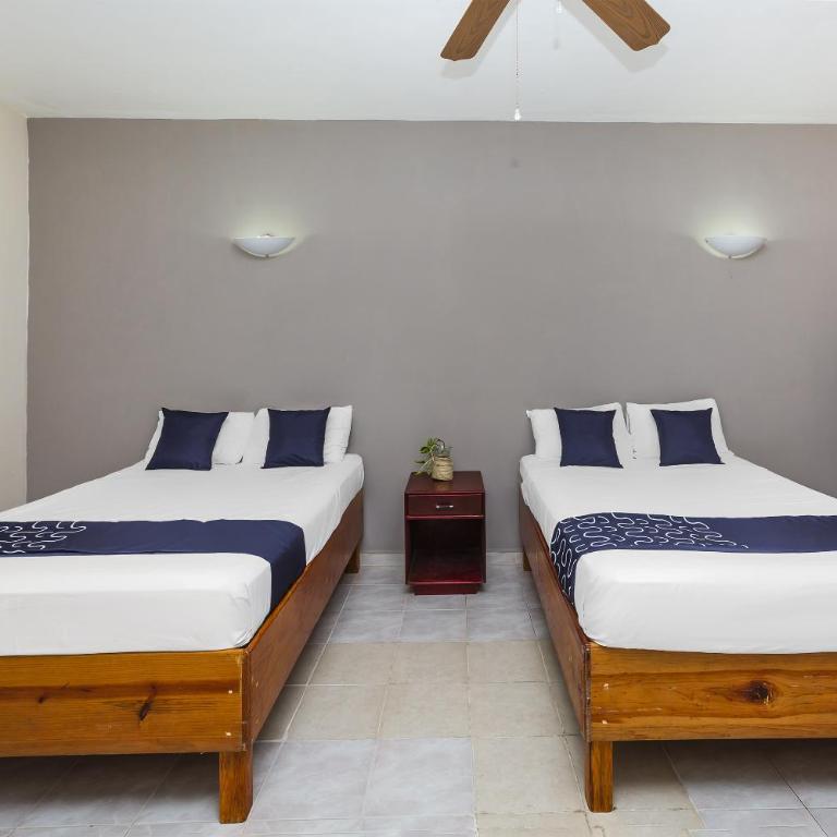 Hotel Kiin Cozumel - Habitación Doble Estándar con 2 camas dobles - 1