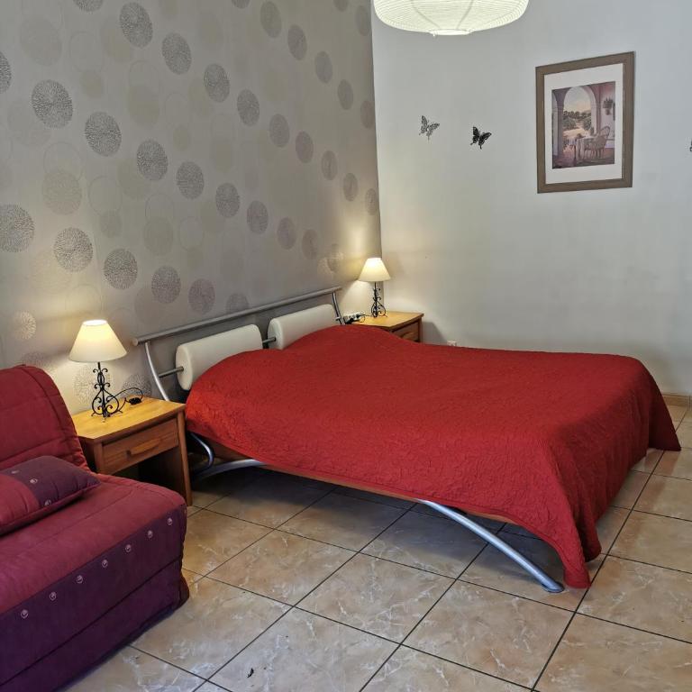 La Chaumiere d Agde - Chambre Double Confort avec Douche - 6