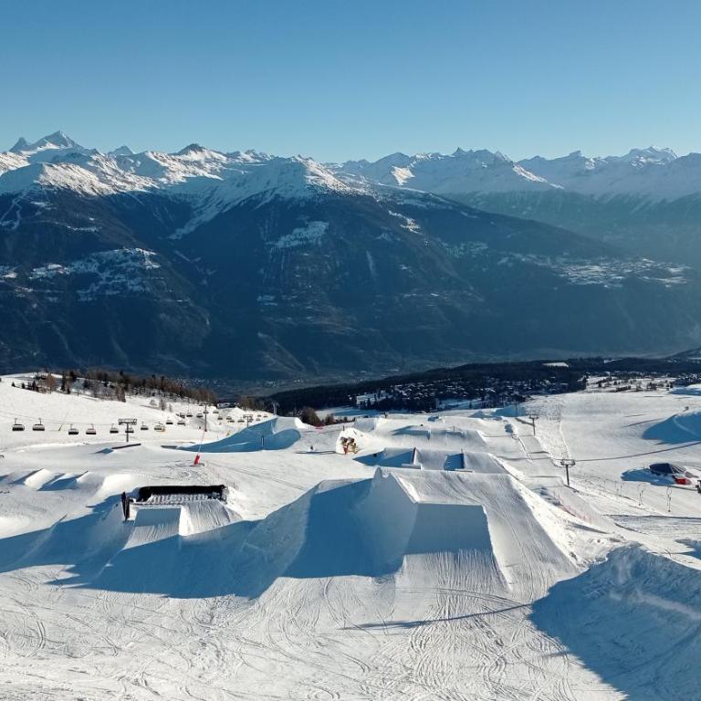 Appartement à Crans-Montana - avec magnifique vue sur la vallée - Appartement 1 Chambre - 32