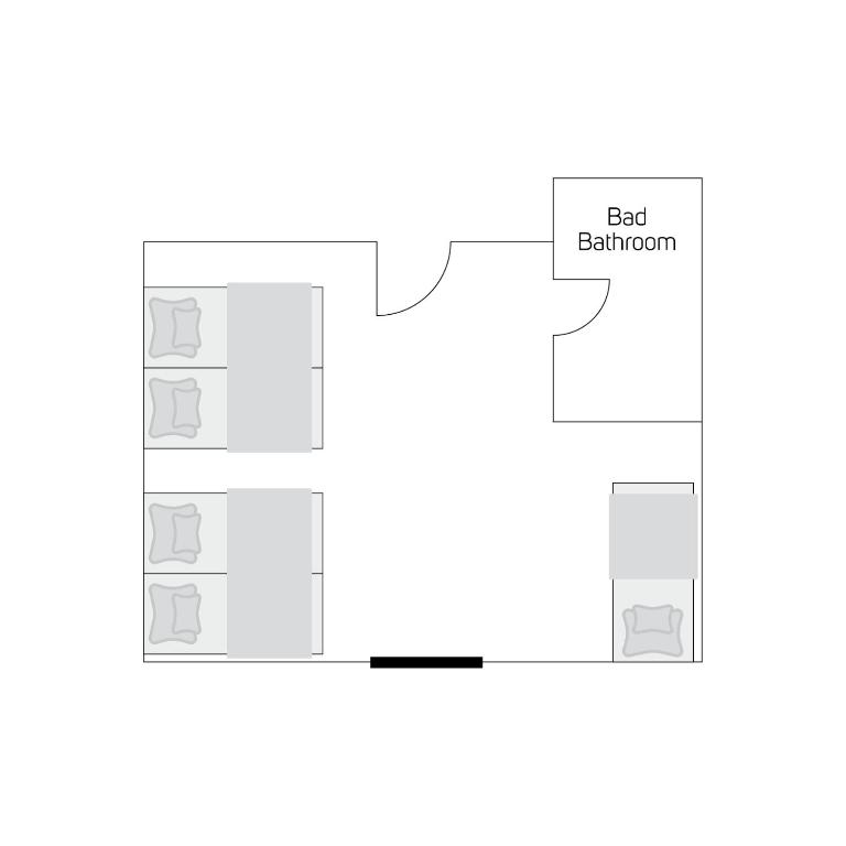 Brunnenhof City Center - Chambre 5 Lits - Côté Cour - 5