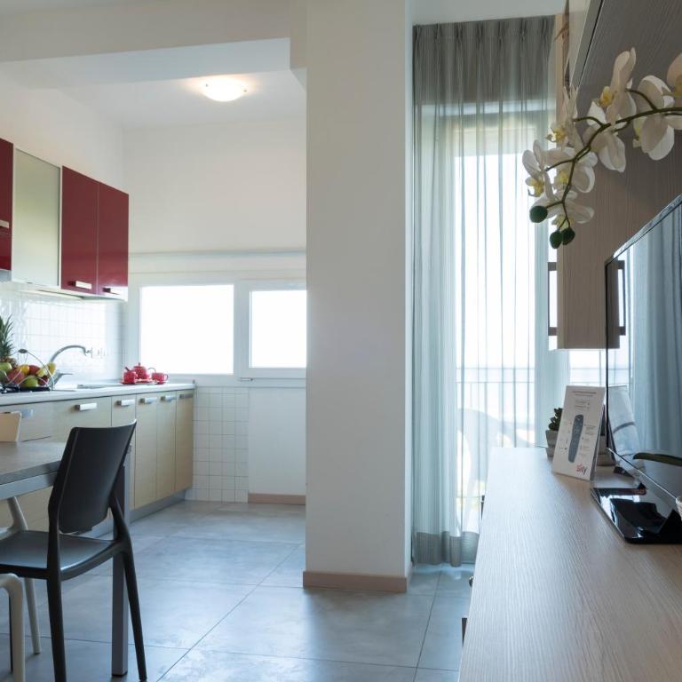 Residence Hotel Angeli - Appartamento con 1 Camera da Letto e Vista Mare (2 Adulti) - 9