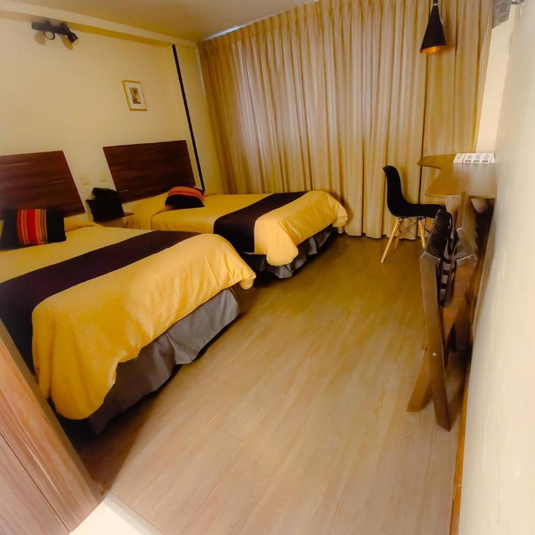 Hotel Sagarnaga - Habitación Doble Deluxe - 2 camas - 3