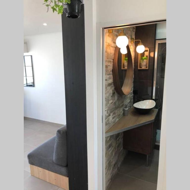 Appartement climatisé avec superbe vue mer port - Apartment mit 1 Schlafzimmer - 10