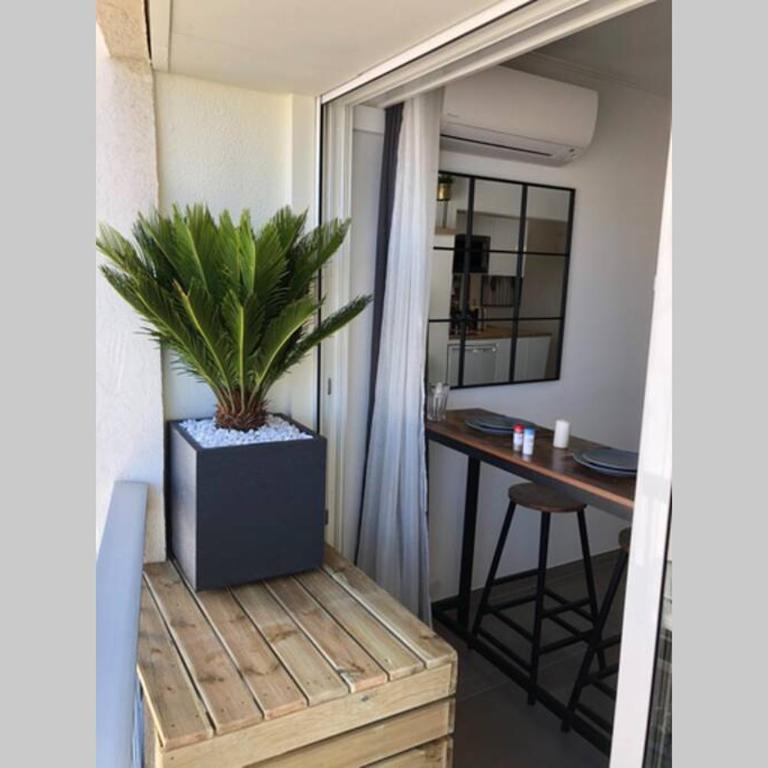 Appartement climatisé avec superbe vue mer port - Apartment mit 1 Schlafzimmer - 18
