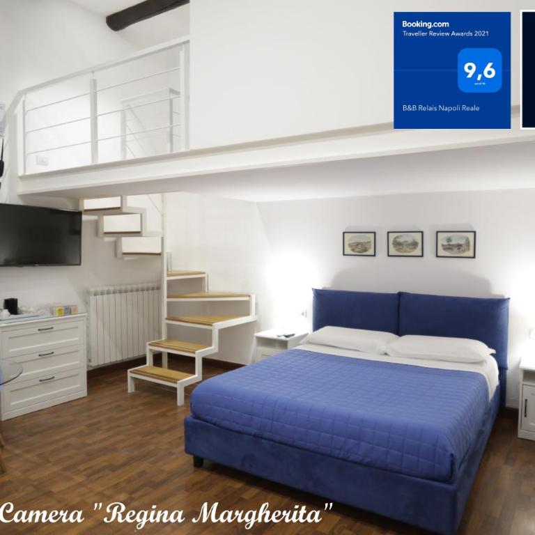 B&B Relais Napoli Reale - Quadruple Room with Private Bathroom - 5