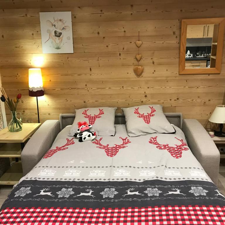 Ambrunes 9 - Grand studio rénové dans le centre de Châtel - Appartement avec Vue sur la Montagne - 12