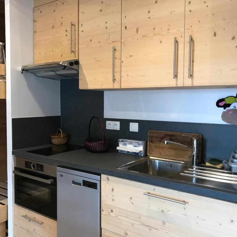 Ambrunes 9 - Grand studio rénové dans le centre de Châtel - Appartement avec Vue sur la Montagne - 6