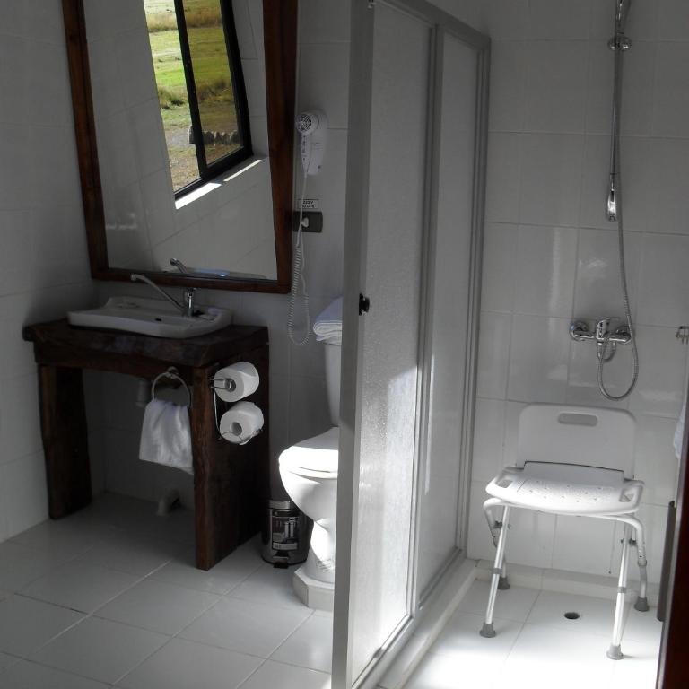Eco Hotel Antuco - Habitación - Adaptada para personas con discapacidad - 2 camas grandes - 3