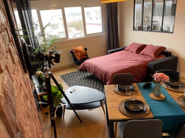 Le petit Manhattan - Appartement privé de 45 m2 - 2 à 4 personnes - Parking privé - Appartement 1 Chambre - 22