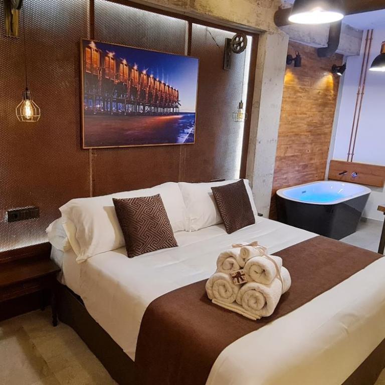 Murallas de Jayrán Hotel Boutique - Habitación Doble con bañera de hidromasaje - 5