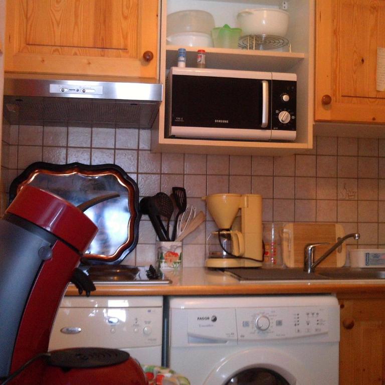appartement gentiane 4personnes dans gite "la maison d'augustin" classé 3 étoiles,la tour,73530 st jean d'arves - Appartement avec Vue sur la Montagne - 32