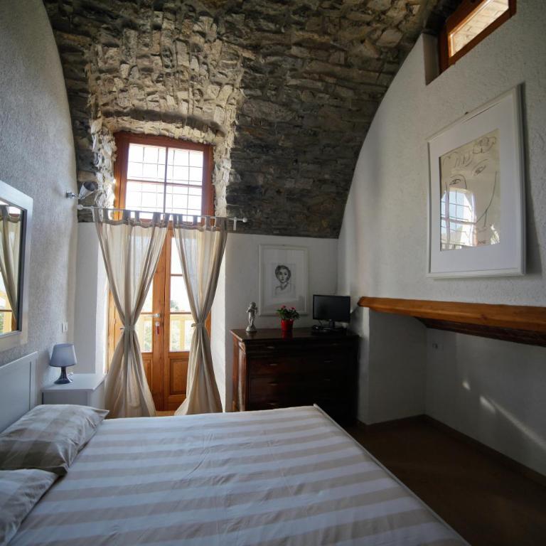 Agriturismo Crotto Di Somana - Camera Matrimoniale con Vista Lago - 6
