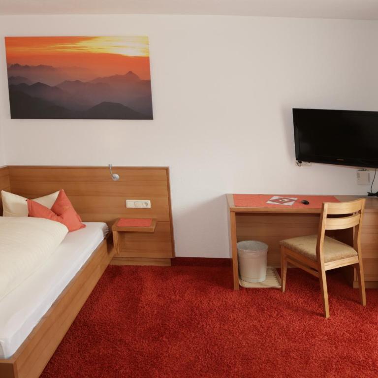 Hotel Garni Lawens - Chambre Simple avec Balcon - 1