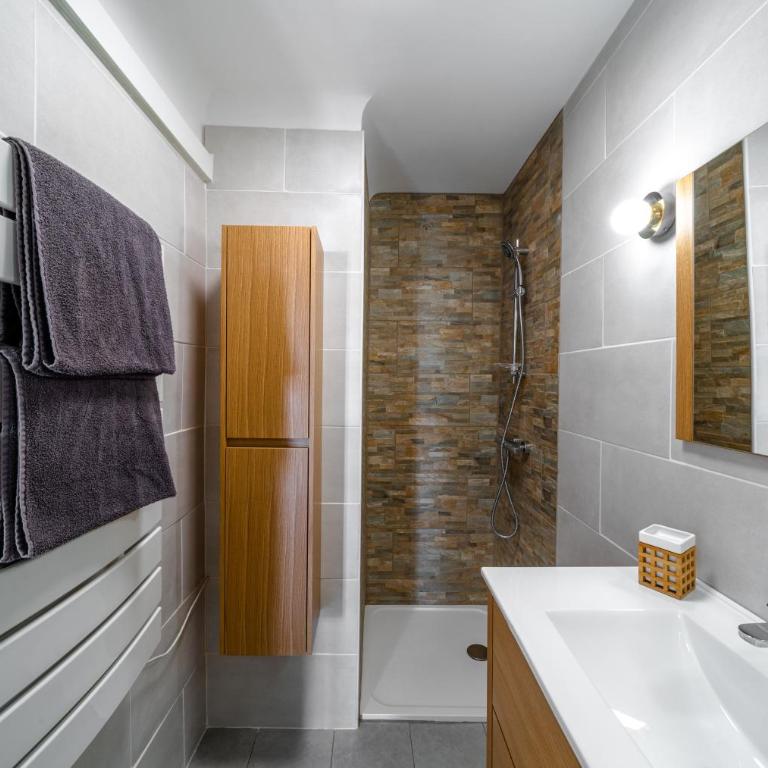 Vue mer plage à pied - Appartamento con 1 Camera da Letto - 13