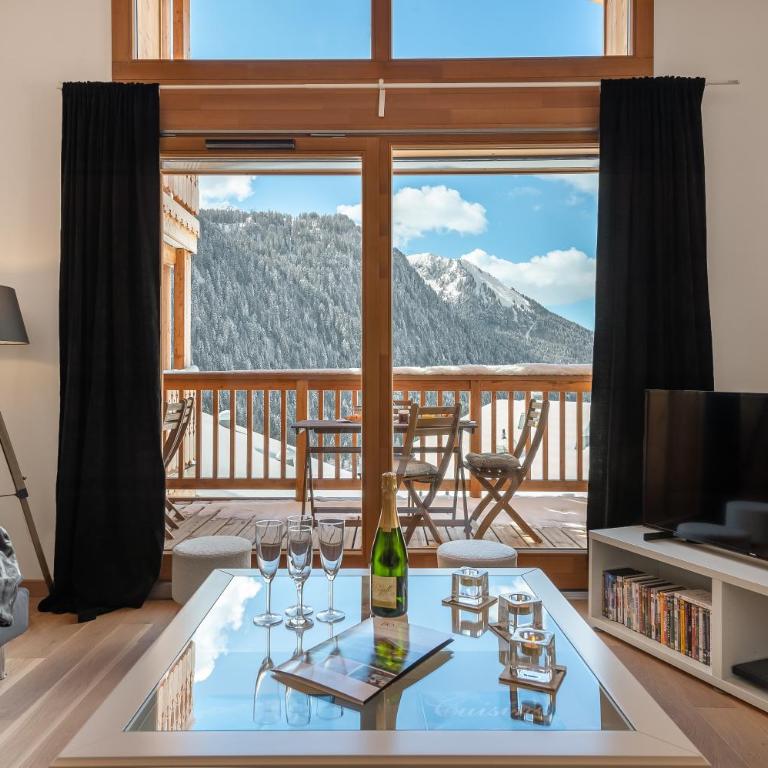 Perle de Savoie - Apt C601 - BO Immobilier- Châtel Multipass 2026 en été en option au tarif de 4euros par jour et par personne - Appartement 3 Chambres - 12