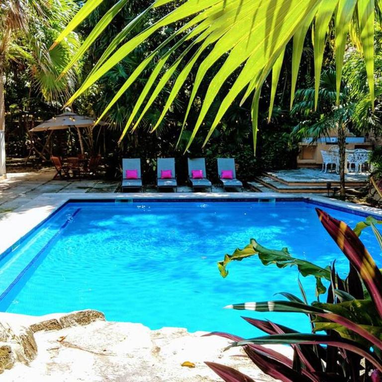 Steps to Ocean Huge Beach Villa Private Pool in Exclusive Fase 1 Playacar - Villa - 3