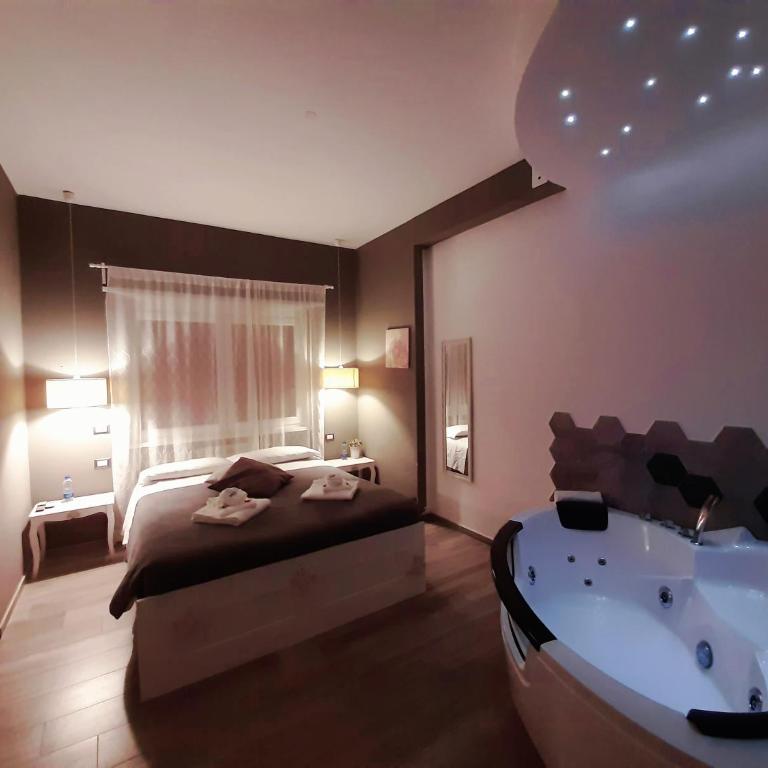 Il Mare Di Roma Luxury - Camera Matrimoniale con Vasca Idromassaggio - 12
