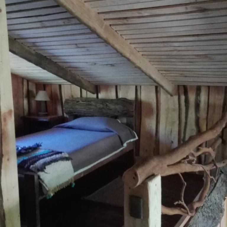 Wonderful rustic cottage with native logs, with river Trancura - Casa - 12