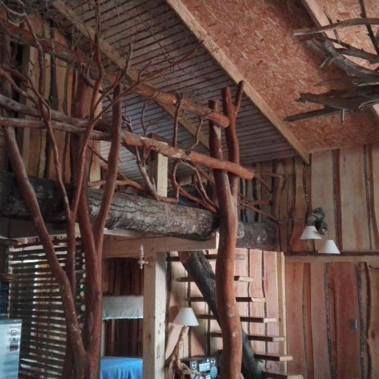 Wonderful rustic cottage with native logs, with river Trancura - Casa - 16