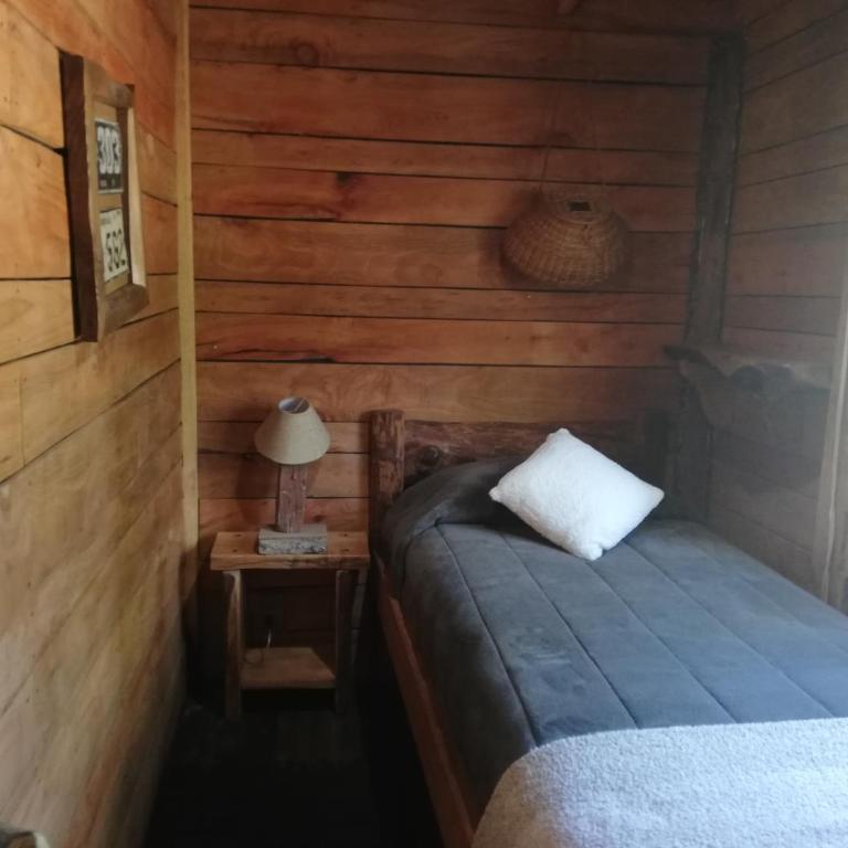 Cabaa rstica 2 maravillosa,con troncos nativos, con orilla de Ro Trancura - Vacation Home - 33